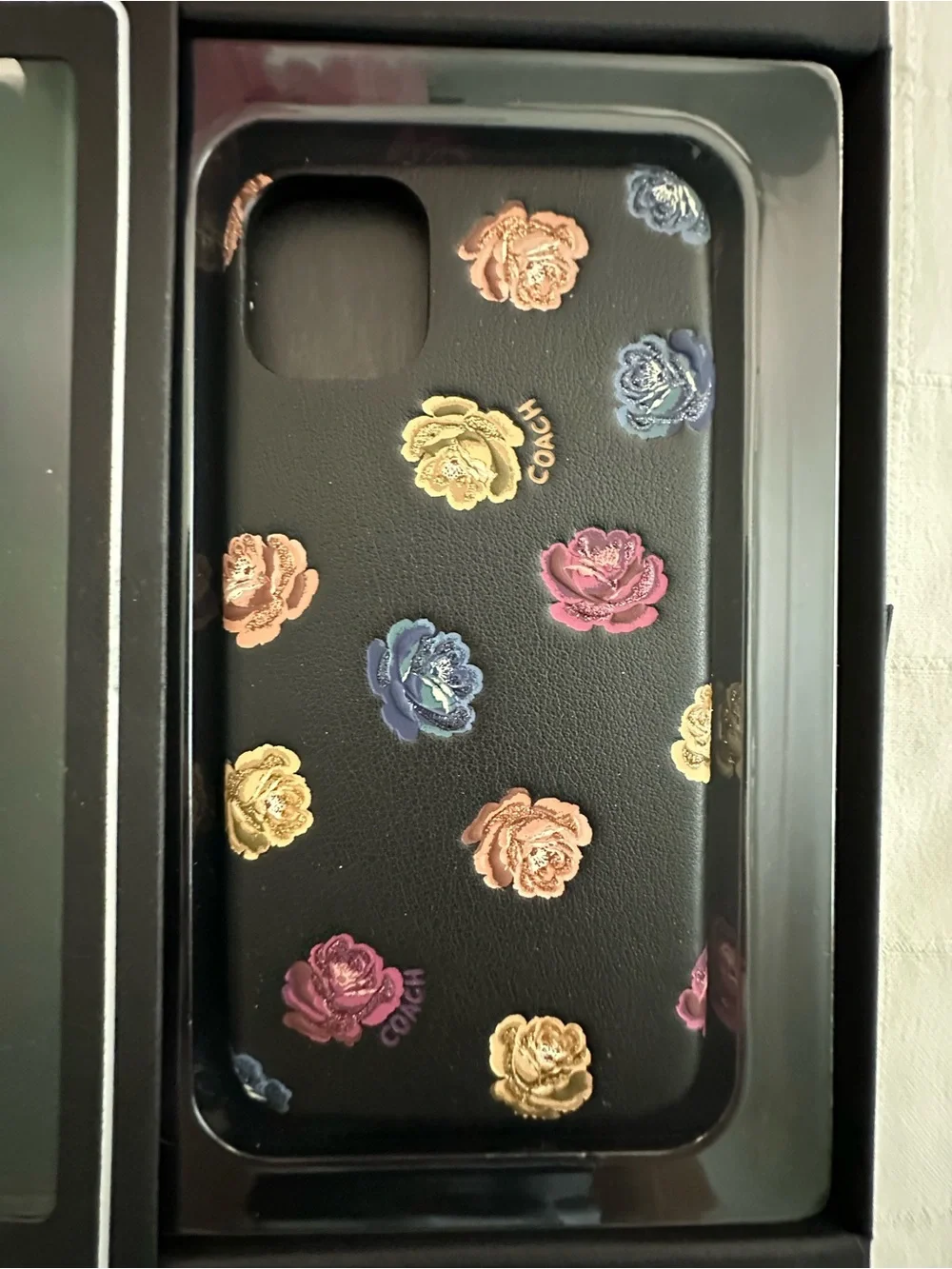 COACH NWT Floral IPhone case.